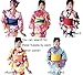 Hitotoki Japanese Yukata Kimono Robe Obi Belt Mens White Japan Anime Mt.Fuji