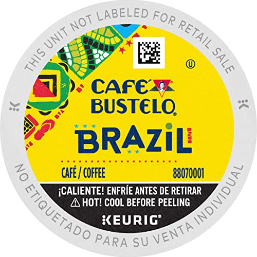 CAFÉ BUSTELO BRAZIL DARK ROAST COFFEE, 72 KEURIG K-CUP PODS