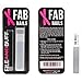 Crystal Glass Nail File Buffer Nail Shaper - Nail Files for Natural Nails, Nail Care Kit with Case, Shine Buffing Filing Fingernail Polisher, Professional Salon Manicure, Gentle for Baby Kids, Travel