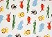 Premium Fitted Pack N Play Playard Sheet Made with 100% Organic Cotton, Safari