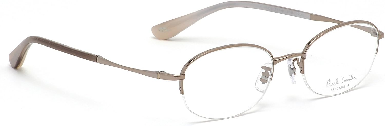 ポールスミス国内正規品販売認定店 Ps91 Shbr 49サイズ Paul Smith ポールスミス メガネフレーム 日本製 ハーフリム スパルタ丁番 おしゃれ ヴィンテージ トレンド レトロ メンズ レディース ファッション眼鏡 通販 Amazon