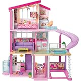  Barbie Dreamhouse Dollhouse with Pool, Slide and Elevator