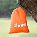 Ohuhu Portable Nylon Fabric Travel Camping Hammock, 115