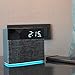 WITTI - BEDDI Style | App Enabled Smart Alarm Clock with Bluetooth Speaker & USB Charging Station