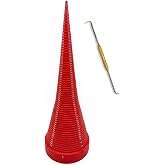 O Ring Sizer Cone and Seal Puller - Multiuse O Ring Gauge Measures the Inner Diameter and Thickness of Standard Imperial AS568 O Rings, Seal Puller Tool Picks O Rings, Rod Seals, Piston Seals, &amp; More