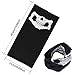 WOVTE Black Seamless Skull Face Tube Mask Pack of 3