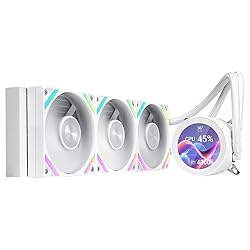 SAMA Q70 360mm AIO Liquid CPU Cooler with 2.8" IPS