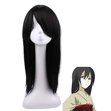 Amazon Com Naruto Long Straight Wig With Bangs Anime Cosplay Full