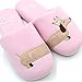 Dog Slippers hot Critter House Indoor Shoes Dachshund Slippers for Ladies Women Girls (Women US 9-10, Pink Dog)
