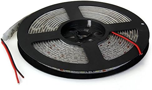 SZC 5M 16.4ft Flexible Led Strip Lights SMD 5050 300 Units LEDs DC 12V Non-Waterproof Led Tape for Cars Boats Bar Homes and Bedroom Color Warm White