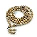 OVALBUY 8mm 108 Picture Stone Beads Buddhist Prayer Jasper Rosary Mala