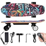 DREAMVAN Electric Skateboard with Remote, 350W