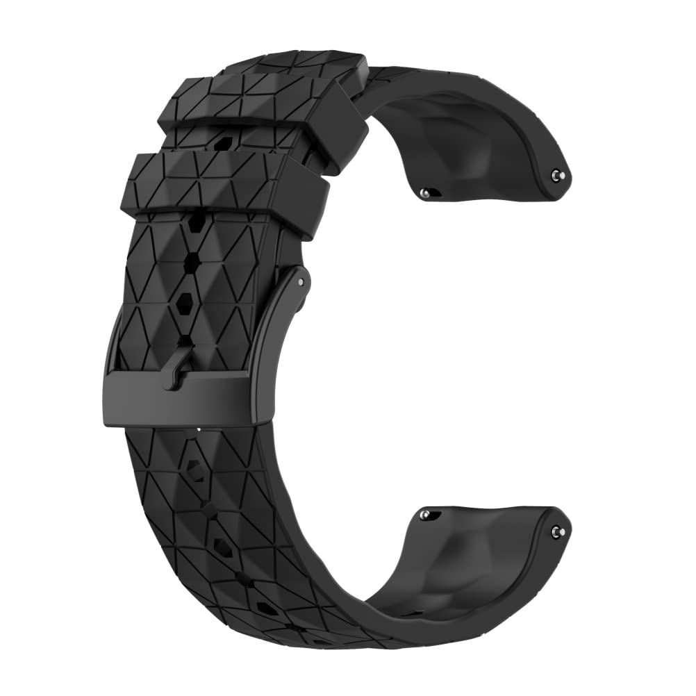 Smart Watch Strap, Silicone Band Compatible for Suunto 9 Smartwatch GPS/SUUNTO 9 Baro/Suunto 9 Titanium/Suunto Spartan Sport Wrist HR Replacement Strap
