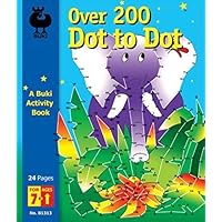 Buki Over 200 Dot to Dot Activity Book, One Color