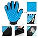 [Professional Edition]2-in-1 Pet Grooming Glove,Puppy Dog Cat Hair Remover Gloves,Pet Bathing Brush, Massage Comb for Dog Cat Horse And Most Pets Deshedding Brush