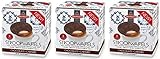 Daelman's Chocolate Caramel Stroopwafels 10.23 Ounce Cube (Pack of 3)
