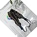TOECWEGR Wide Fishtail 9 Strands Synthetic Hair Braided Headband Thick FluffyElastic Shape Ladies Beauty accessory Headband (Fluffy hair band 4a)