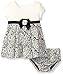 Bonnie Baby Baby Girls' Short Sleeved Knit Dress Set