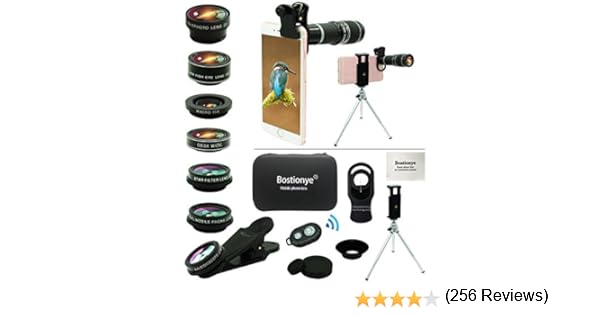 Kit Lente Cámara Teléfono, 11 En 1, Zoom 20x Universal, 0.63 ...