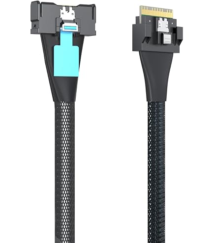 Amazon.com: Tangxi MCIO 8i to 2*SFF-8643 Cable, MCIO x8 74Pin to
