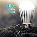 Smart Light Bulb, Android and iOS Bluetooth App Controlled-Energy Saving, Easy Light Customization, Corlor Changing, Timer and Sleep Settings, Dimmable Warm Light By Smarssen