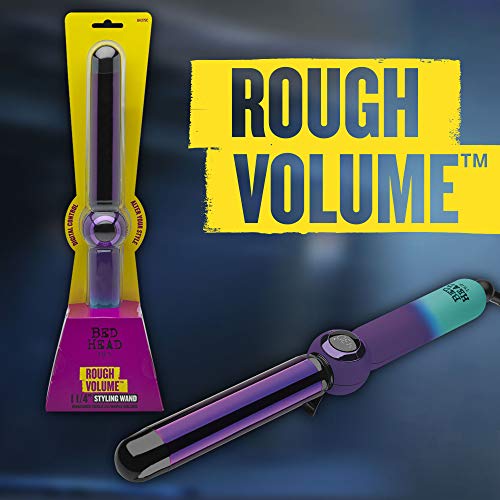 Bed Head Rough Volume Digital Hair Curling Wand Fast Heat Up and