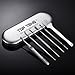 Ear Pick 6PCS Ear Wax Removal Tool Ear Wax Cleaner with Metal Storage Case, a Cleaning Brush Included