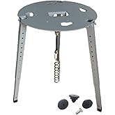 Satellite Tripod Mount TR-1518 Compatible with Winegard Carryout VuQube Portable Satellite TV Antennas Adjustable Height, Gra