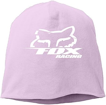 YUVIA Fox Racing Logo Men's&Women's Patch Beanie HikingBlack Cap For Autumn And Winter