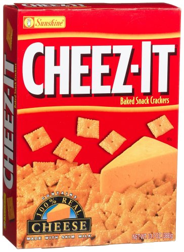 Cheez-It Baked Snack Crackers, Original, 13.7-Ounce Boxes (Pack of 3)