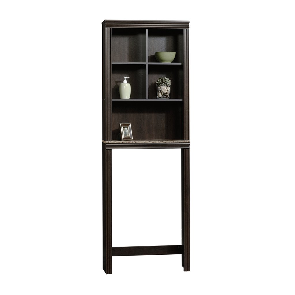 Sauder Peppercorn Etagere Bath Cinnamon Cherry Finish