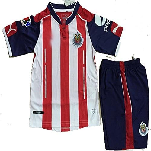 Chivas de Guadalajara HOME Jersey 16/17 Kid Youth with Short by HonestBiz