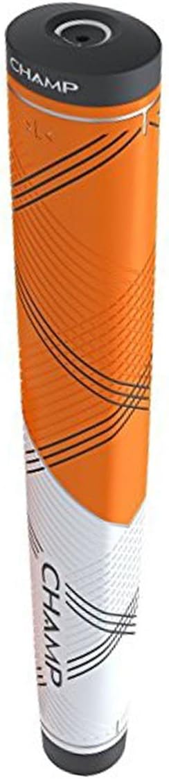 Champ C1 Putter Golf Grip, Orange/White, Large
