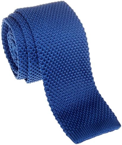 Retreez Vintage Smart Casual Men's 2" Skinny Knit Tie Necktie - Various Colors