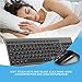Wireless Keyboard with Mouse,J JOYACCESS 2.4G Thin Coreless Keyboard and Mouse Combo,Ergonomic, Full Size, Compact,Slim for PC, Mac,iMac，Desktop, Computer, Laptop, Windows,Smart TV-Black and Grey