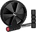 Ab Wheel & Roller- Core & Abdominal Trainer - Portable Premium Carver for Strengthening & Shaping Arms, Abs, Shoulders, & Back
