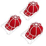 SSAWcasa Hat Washer,3 Pack Ball Cap Washer for Washing Machine,Baseball Hat Washer,Cap Washer for Dishwasher,Hat Washer for Baseball Caps,Hat Cage for Washing,Cap Cleaning Frame Rack Protector