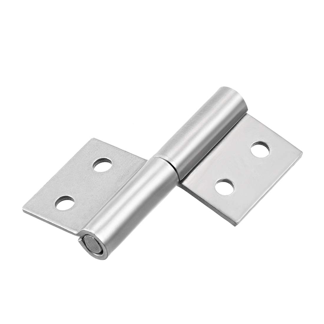 sourcing map 2-inch Long Steel Small Slip Joint Flag Hinge - Lift Off Right Handed Lid Door