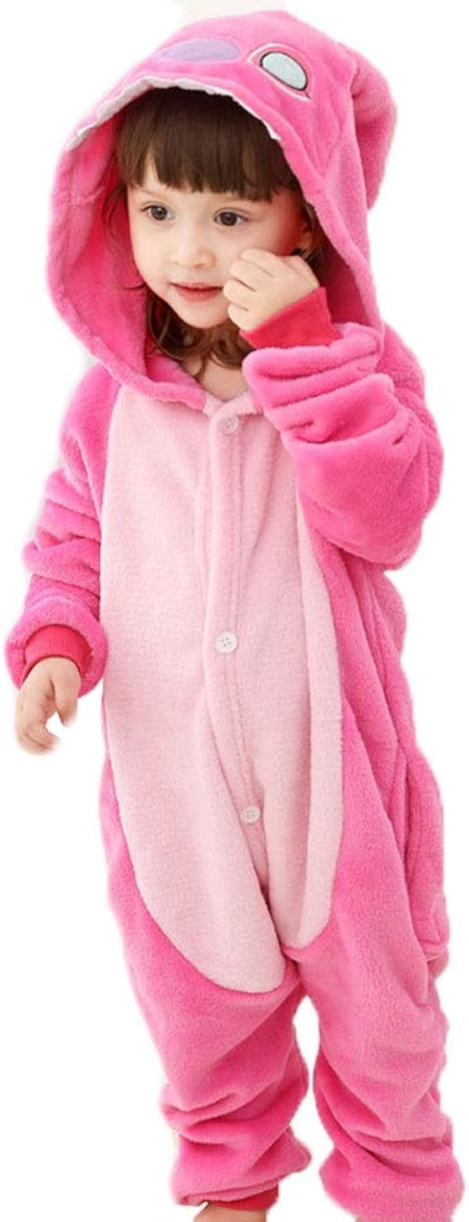 NYKK Tier Schlafanzug Kinder Kids Pyjamas Junge Mädchen Kostüm Fleece