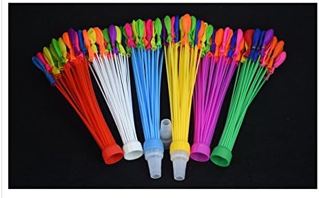 Butylee Instant Water colorful Balloons (6 bunches - 222Total Water Balloons)