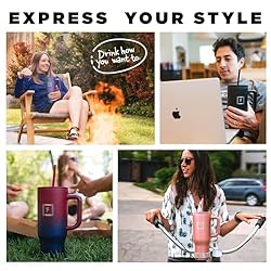IRON °FLASK Co-Pilot Insulated Tumbler w/Straw