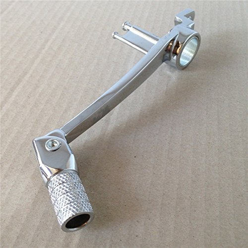 HTT Motorcycle Chrome Foldable Rear Brake Pedal Foot Lever For 2006-2014 Suzuki GSXR 600 750 /2005-2015 Suzuki GSXR 1000