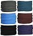 KALILY 9PCS/6PCS Headband Bandana - Versatile 16-in-1 Sports & Casual Headwear -Neck Gaiter, Balaclava, Helmet Liner, Face Mask for ATV/UTV Riding, Seamless Lightweight Headband with UV Protection