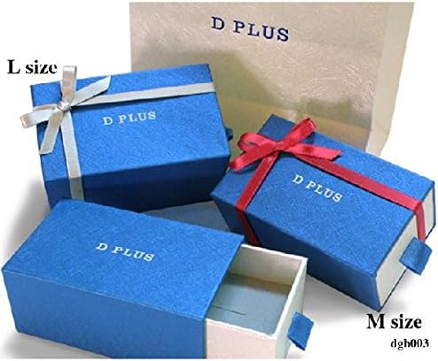 Amazon 大切な人へのプレゼントに D Plusオリジナルギフトボックスセット Dplusギフトbox Dplus手提げ袋 リボンシール Dgb003 ジュエリー 通販