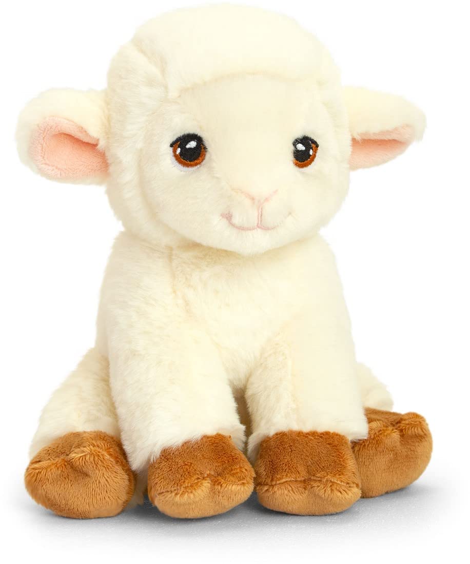 Deluxe Paws Plush Cuddly Soft Eco Toys 100% Recycled (Sheep) — image 1