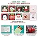 Christmas Decorations - 59 pcs Christmas Party Supplies Include Merry Christmas Banner/Christmas Card/Photo Booth Props/Foil Balloons/Latex Balloons for Christmas Indoor Decor