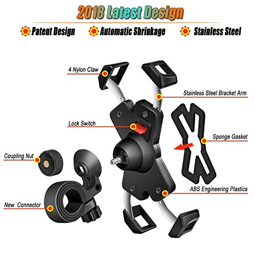 2 visnfa+Stainless+Rotation+Accessories+Smartphones