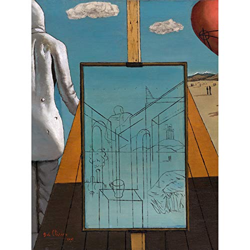 Artery8 Giorgio de Chirico Double Dream of Spring Art Print Canvas Premium Wall Decor Poster Mural