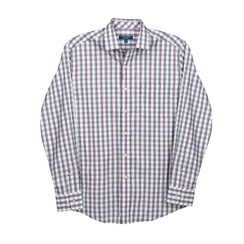 Cole-Haan-Mens-Buttondown-Long-Sleeve-Performance-Stretch-Plaid-Shirt