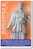 Ancient Greece: Greek Mythology, the Goddess Athena - Classroom Poster